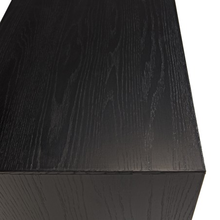 Buffet DANDY - Bois Pin recyclé naturel et noir