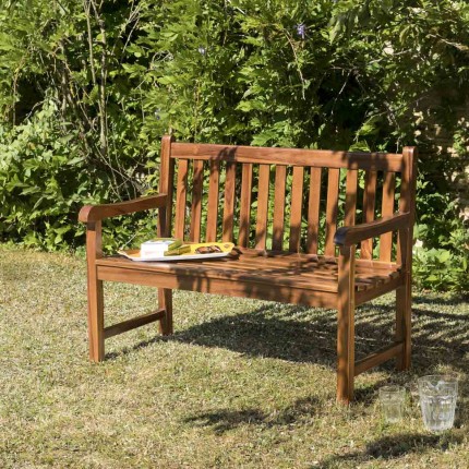 MAEVA Java Garden Bench - Oiled Teak Wood