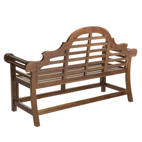 Banc de jardin teck huilé Sumatra - MAEVA