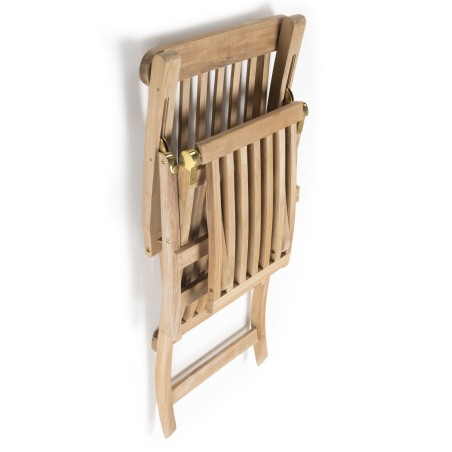 FUN Raw Teak Garden Lounger - Premium Solid Teak Lounger
