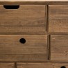 Commode ANDY - Bois de sapin ciré - 8 tiroirs