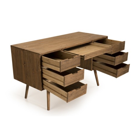 Bureau ANDY - Bois de sapin ciré