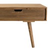 Table basse ANDY - Bois Sapin 4 tiroirs