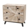 Commode MANDY beige scandi 4 tiroirs