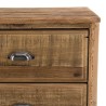 Chevet SANDY - Bois Pin recyclé 2 tiroirs