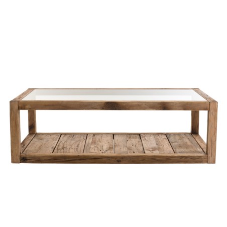 Table basse SANDY en pin recyclé