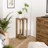 Sellette en pin recyclé SANDY - Marron bois - Dimensions disponibles