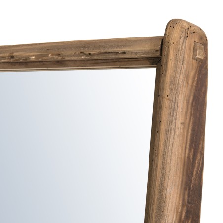 Miroir sur pieds en bois recyclé SANDY