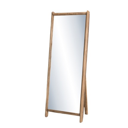 Miroir sur pieds en bois recyclé SANDY