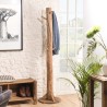 Porte-manteau en pin recyclé SANDY - 1,80m