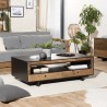 Table basse DANDY en bois de pin recyclé