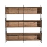 Étagère niche 3 niveaux DANDY en bois Pin recyclé