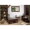 LAUREN Brown 4-tier Lattice Shelf Mindi Wood