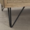 Console bois naturel MARGAUX - 2 tiroirs