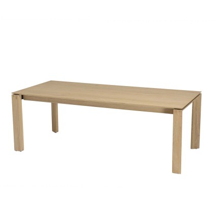 Table à manger MAXENCE - Bois chêne 220/320cm