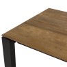 MAXENCE - Extendable Rectangular Dining Table 220/320cm Recycled Teak Wood