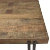 Table à manger SIXTINE 4 personnes 150x90cm bois Mahogany