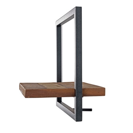 Étagère murale SIXTINE en bois teck recyclé