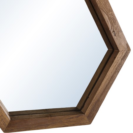 Miroir SIXTINE en bois de teck recyclé