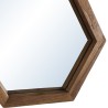 Miroir SIXTINE en bois de teck recyclé
