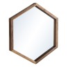 Miroir SIXTINE en bois de teck recyclé
