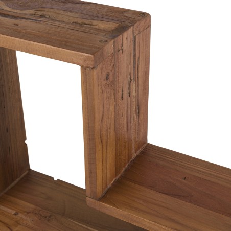 Étagère murale SIXTINE en teck recyclé