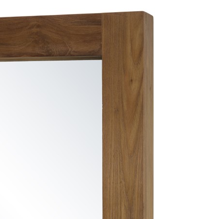 Miroir rectangulaire SIXTINE en bois de teck 180x80cm