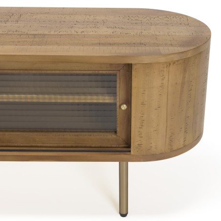 Meuble TV YSEULT en bois de peuplier