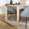 MAXENCE Extendable Rectangular Dining Table 220/320cm - Oak Wood