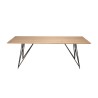 Table à manger MAXENCE en chêne 220x100cm