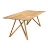 Table à manger MAXENCE en bois teck recyclé