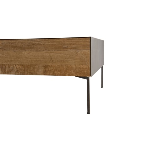 MAXENCE Rectangular Coffee Table 111x60cm - Recycled Teak Wood