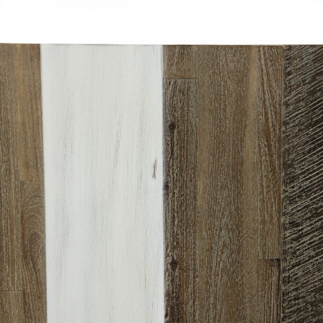 Table basse rectangulaire LEANDRE en bois d'acacia et métal