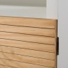 PEDRO Buffet 2 Doors Light Wood and White - Stylish Storage Solution