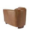 Fauteuil OCTAVE CHICAGO marron vintage