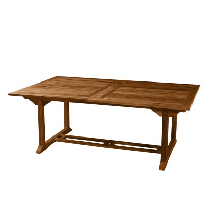 Table de jardin MAEVA en bois Teck huilé - 10/12 personnes
