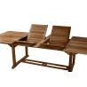 Table de jardin MAEVA en bois Teck huilé - 10/12 personnes