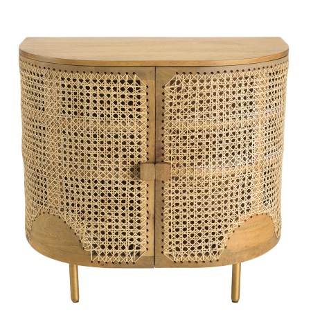 Buffet ISA marron 2 portes bois de manguier