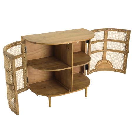 ISA Brown 2-door Sideboard in Mango Wood