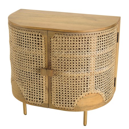 Buffet ISA marron 2 portes bois de manguier