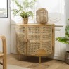 ISA Brown 2-door Sideboard in Mango Wood