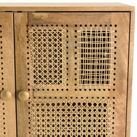 Buffet ISA en bois de manguier patchwork