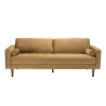 NELSON - MADRID 3 Seater Sofa in Camel Fabric